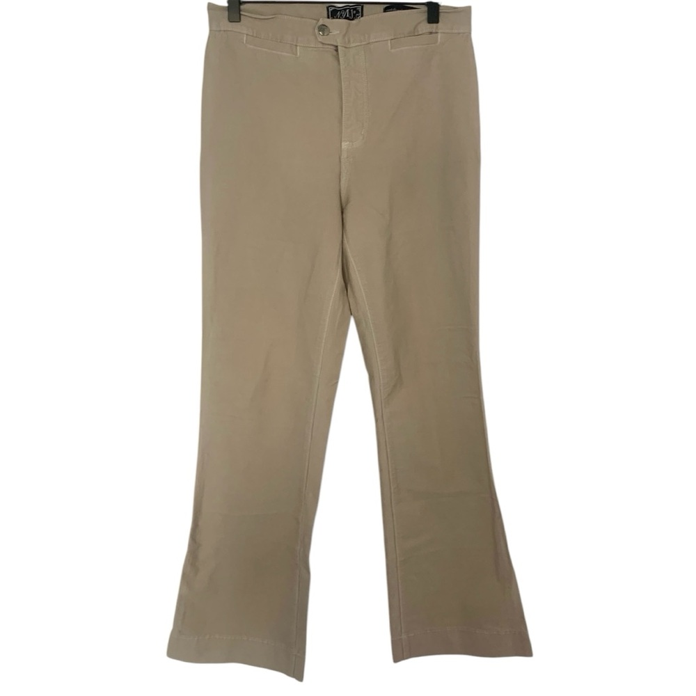 NYDJ Size 8 Tan Beige Boot Cut Causal Basic Everyday Pants